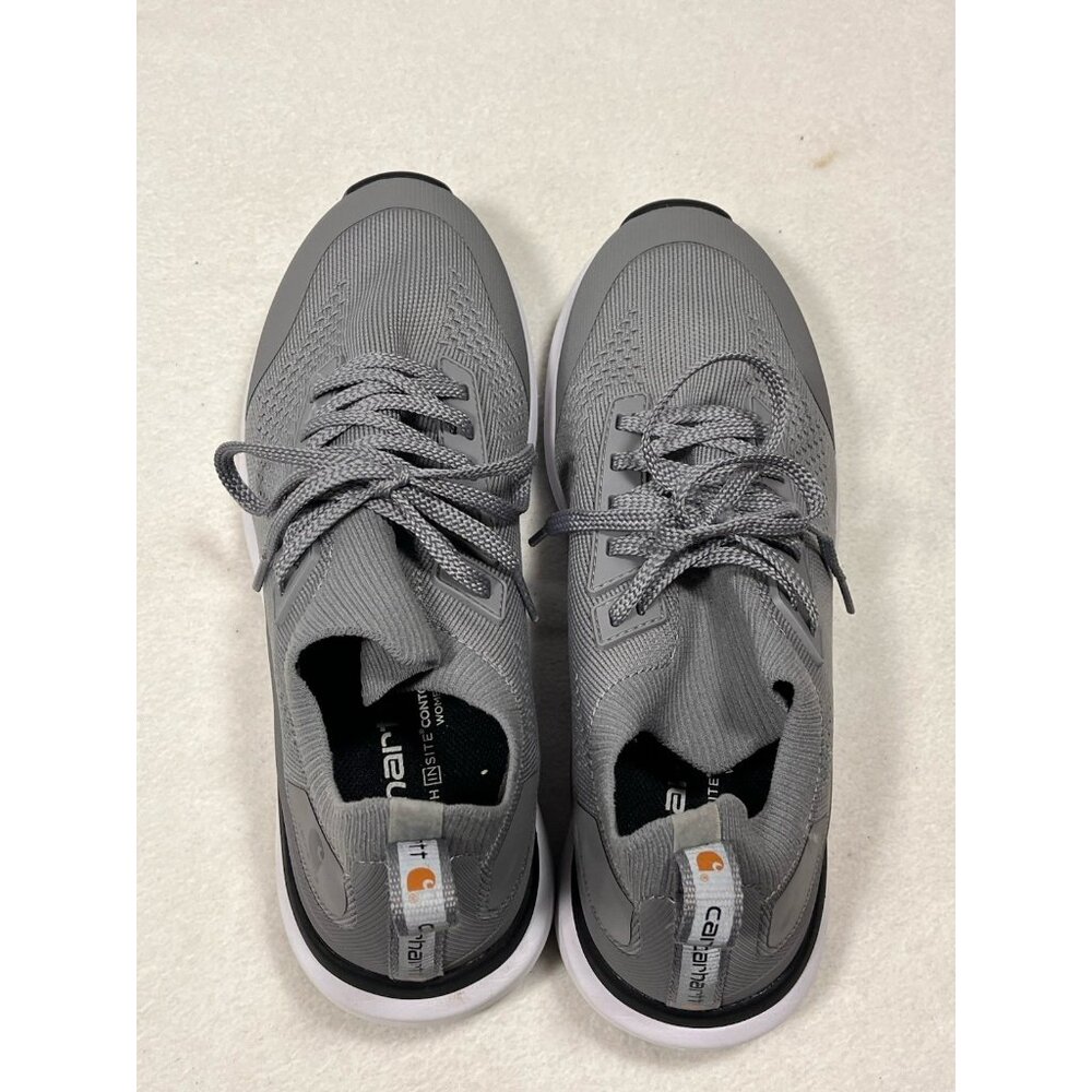 Carhartt Women’s Work Sneakers Gray Knit Comfort Shoes Size 9 - Picture 8 of 12